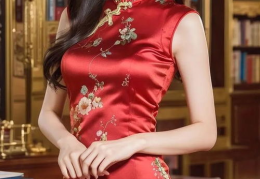 旗袍美女图片,穿越时空的东方韵味